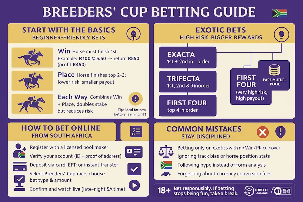 Breeders’ Cup How to Bet Infographic